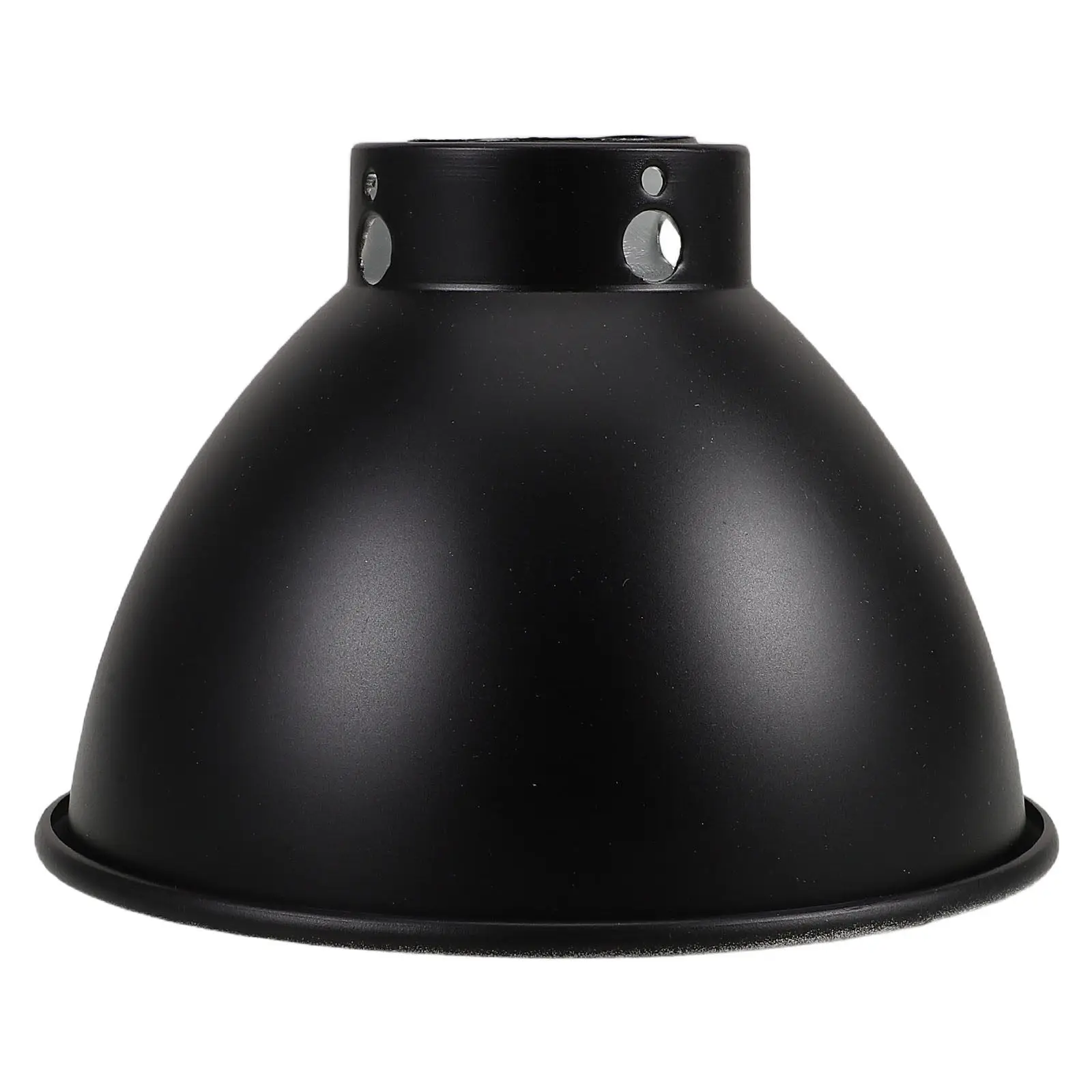 Reptile Dome Lamp Shade 5.5 Inch Metal Reflective Cover Optimal Heat Distribution Heat Lamp Guard for Glass Terrariums Pet