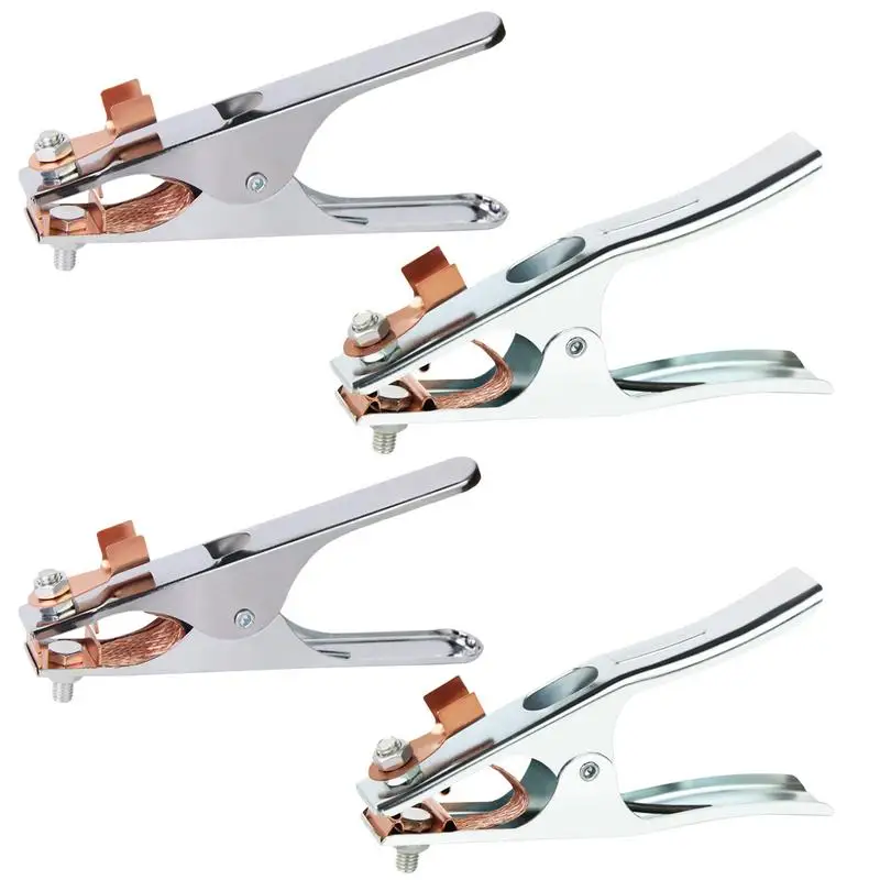 

Welding Ground Clamp Ground Clamp Copper 300A/500A A-Shape Earth Clamp Cable Clip Clamp Heavy Duty Thickened Welding Clamp for