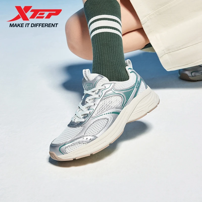 Xtep Y2K Running Sneakers For Women Winter Retro Casual Shock
