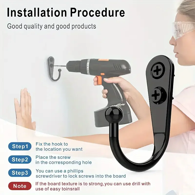 Juego de 30 Ganchos de Aleación con Tornillos para Colgar en la Pared, para Abrigos, Toallas, Bolsas, Gorras, Ganchos de Almacenamiento para Cocina y Baño