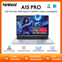 Ninkear A15 PRO Laptop AMD Ryzen™ 5 6600H up to 4.5 GHz 15.6' FHD IPS 32GB DDR5 1TB SSD WIFI6 backlit keyboard Office Computer