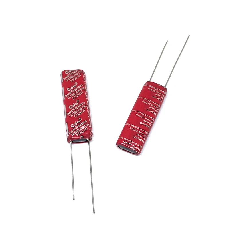 Capacitores super cda 5.5v 0.47f CHT-5R5L474R-TWQ farrah supercapacitores