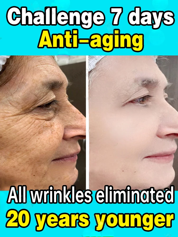 2023 New Upgrade Wrinkle Removal Serum Anti-aging Fade Fine Line Firm Lift Whitening Freckle Sensitive Skin Repair For Women Men