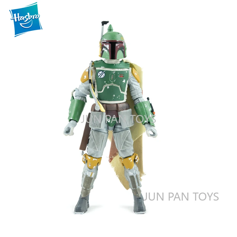 مجموعة شخصيات حركة حرب النجوم من Hasbro ، السلسلة السوداء ، Boba Fett و Han Solo in Carbonite ، Obi-Wan Kenobi ، لعبة قابلة للتحصيل