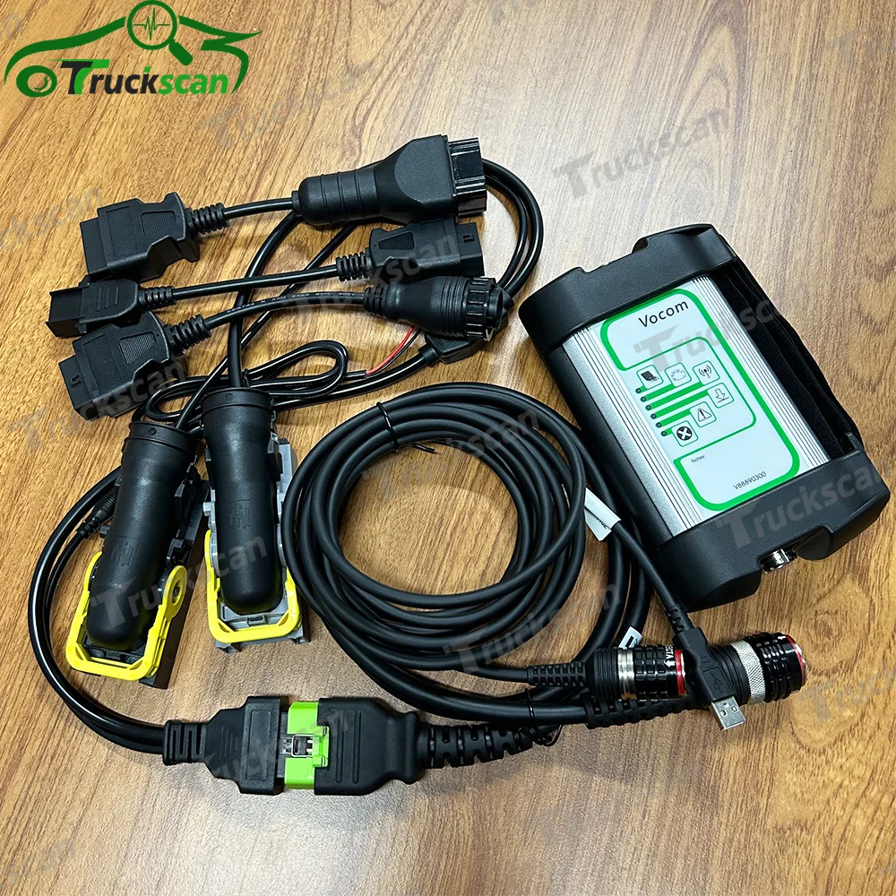 V2.8 PTT ECU programming test cable For VOCOM1 Interface for/Renault/UD/Mack excavator scanner Diagnostic Tool