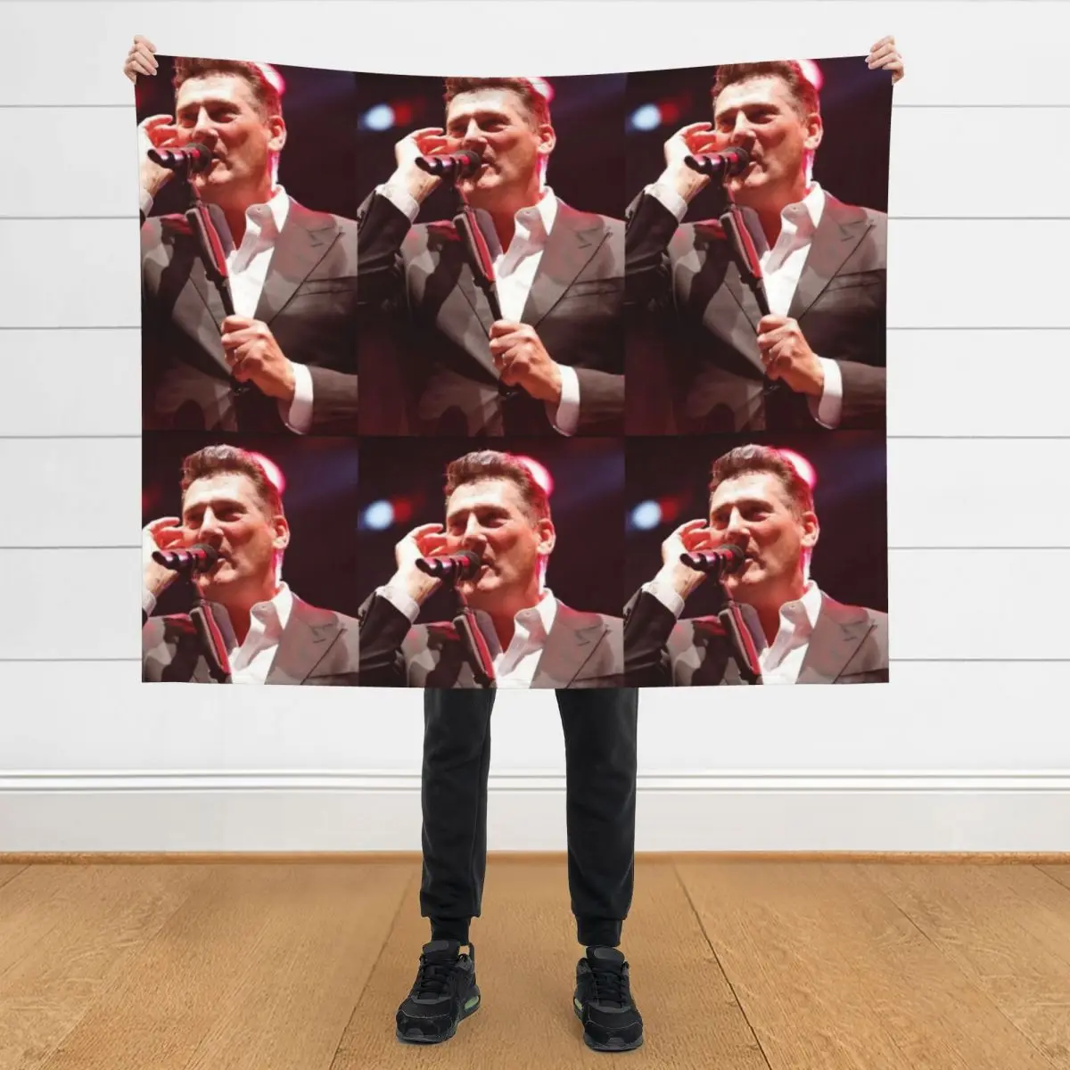 

tony hadley retro Throw Blanket sofa bed Thermals For Travel Thins Blankets