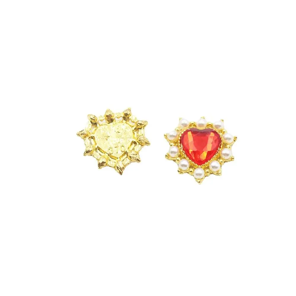5pcs/pOFXSHIP Baroque Style Princess Magic Wand Accessories Crystal Heart DIY Costume Butterfly Knots Jewelry Accessories