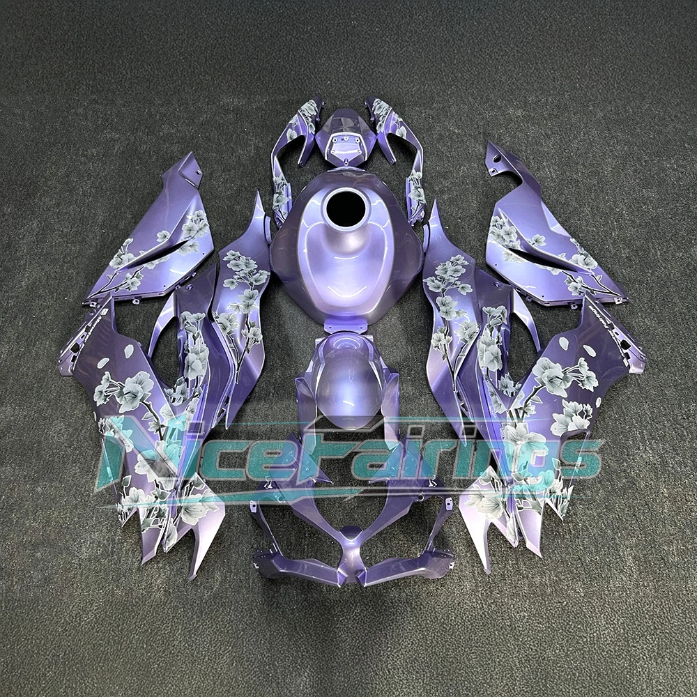 Carbon Fiber Look 2019-2023 ZX6R Fairing Kit Perfect Fit for Kawasaki ZX 6R 19-23 Direct Replacement Fairings Set
