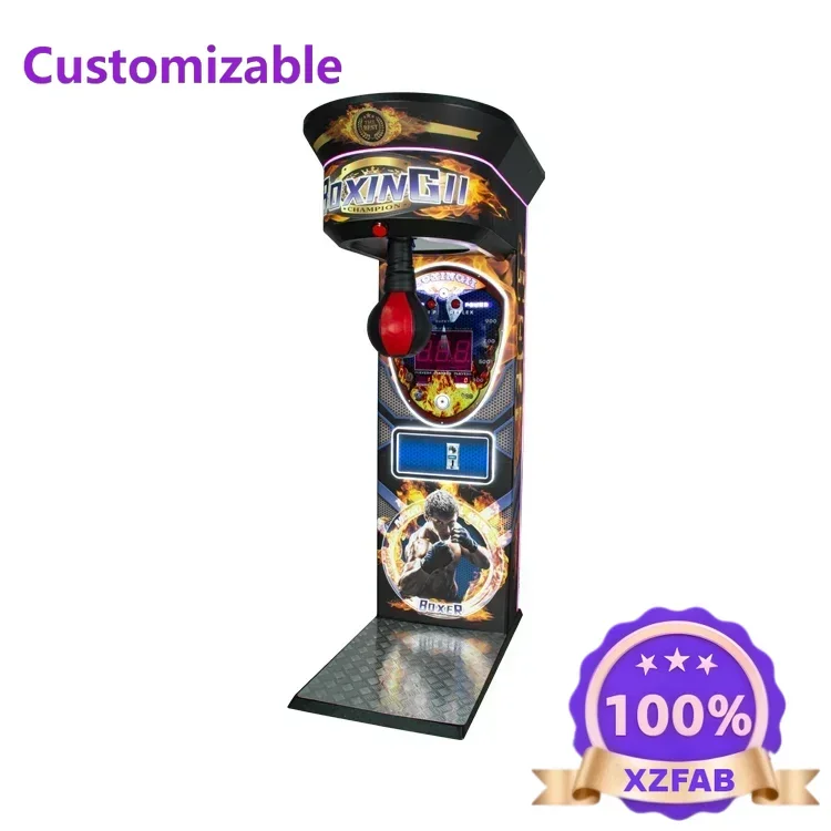 Factory Direct 2026 Punch Boxing Machine Factory Coin Game Arcade Electronic Dynamic Boxing Arcgade Machine Hot sales