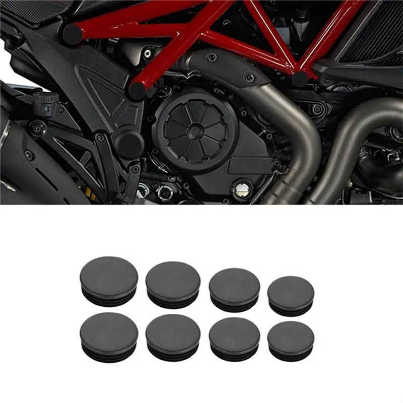 إكسسوارات قطع غيار الدراجات النارية إطار نهاية قبعات إطار ثقب غطاء قبعات التوصيل ديكور ل Ducati Diavel 1200 2011-2018