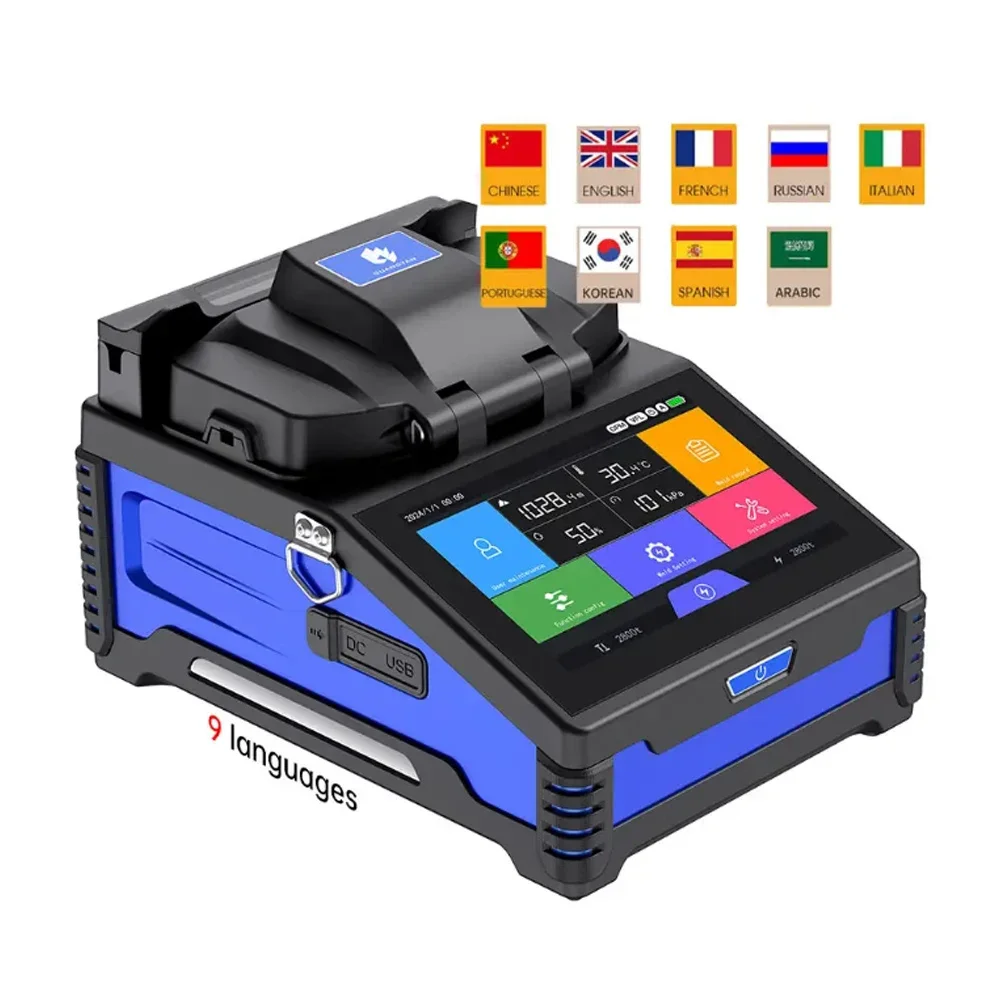 

K3 Opm 300X SMF MMF DSF 6S Fusion Optical Fiber Welding Machine FTTH Optical Fiber Fusion Splicer