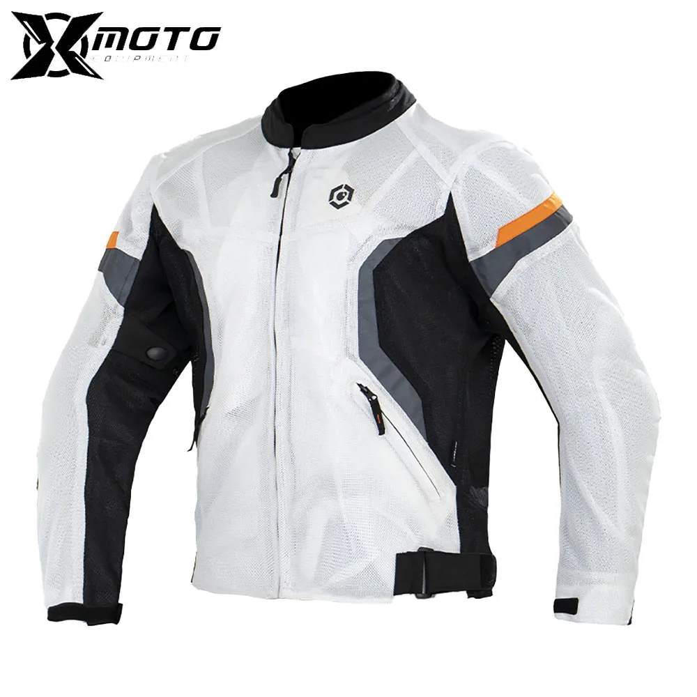 Waterproof Four Season Motorbike Overcoat Pants Men Motorcycle Jacket Reflective Riding Jackets Windproof Suits Removable Lining