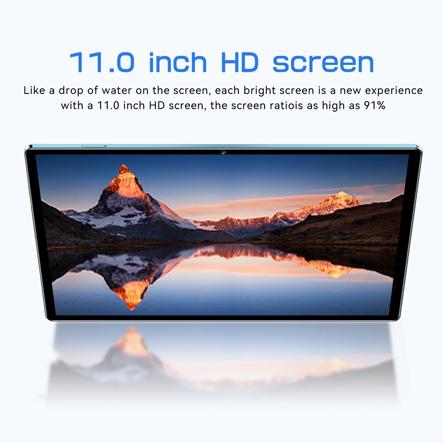 K11 Game Tablet Android 13 System 11 Inch HD Screen Dual SIM Dual Standby 16GB Memory 15000mAh Battery 16MP + 32MP Camera