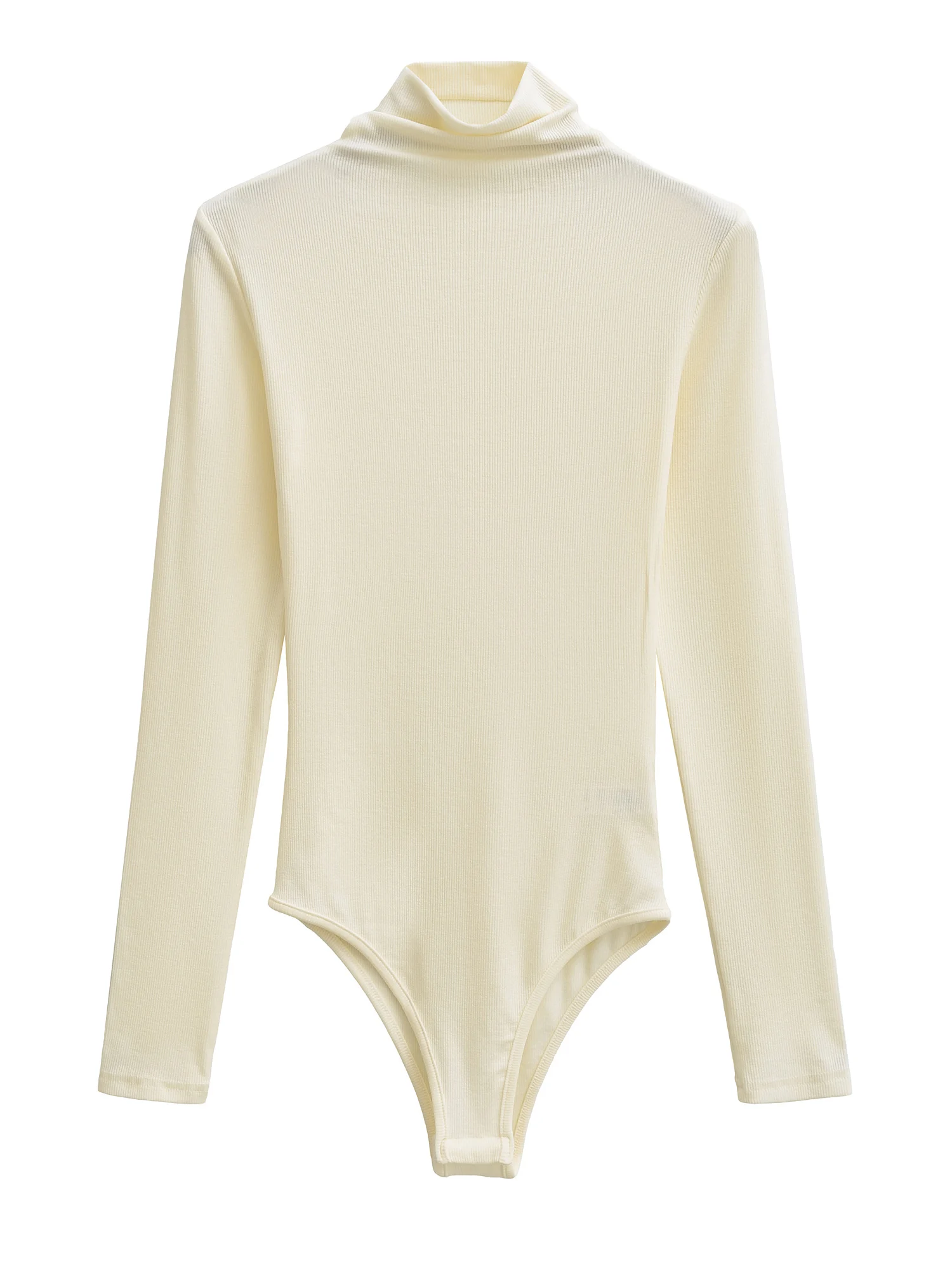 Retro Sexy Abnehmen High Ne Long Sve frauen Elastische Enge Basis irt Top Bequeme Gerade Cut Pendeln Sle