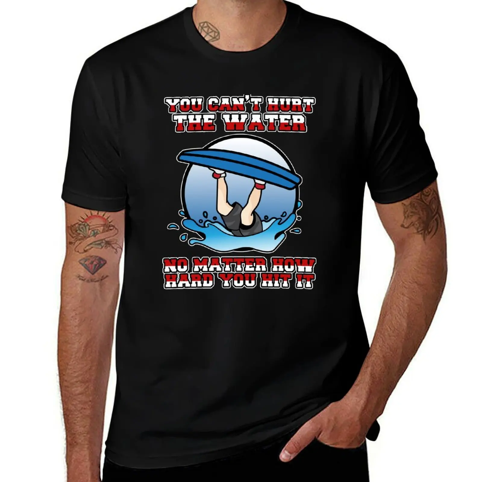 

Wakeboarding gift wakeboard water skiing surfing T-Shirt men t shirt cotton 100% t shirts with prints