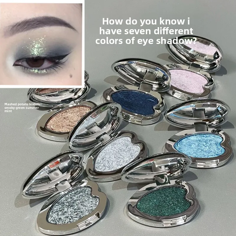 

Pearlescent Broken Flash Dream Core Eyeshadow - Brightening Highlight Type Fits Delicate Aegyo Saliva & European-American Beauty