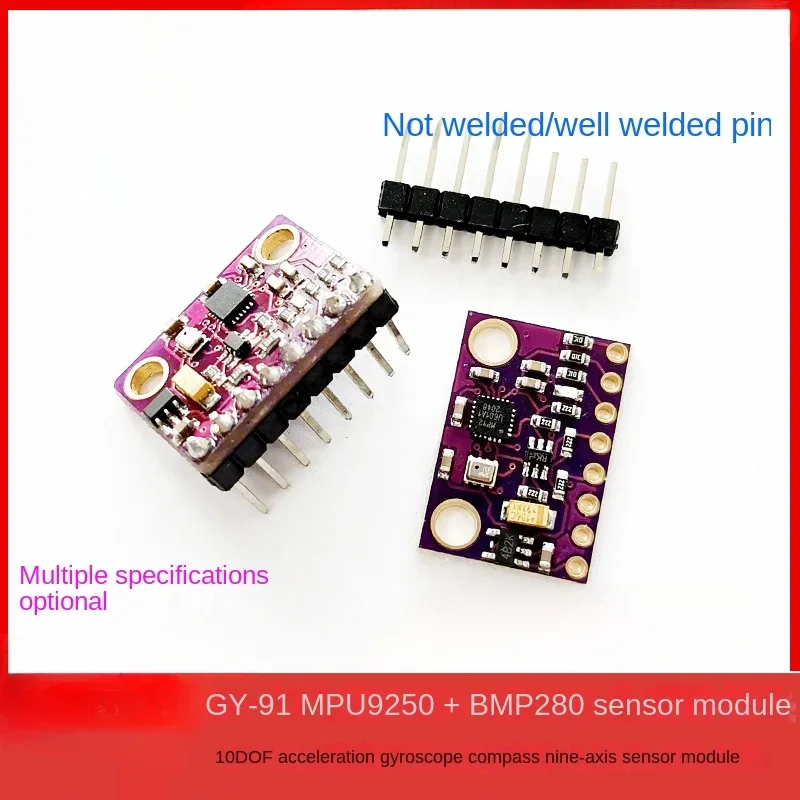 GY-91 MPU9250+BMP280 10DOF Acceleration Gyroscope Compass Sensor Module