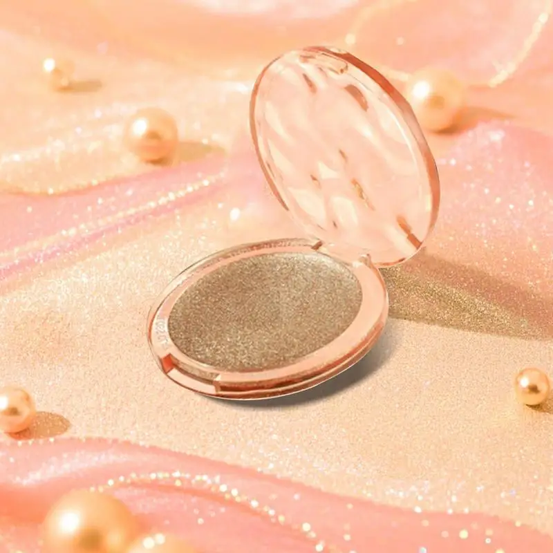 Gouden glitter oogschaduw Highlight Shimmer Verhelderende langdurige oogschaduw Oogmake-up Parelmoer Glitter Glanzende ogenmake-up