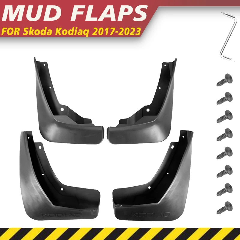 

Mudguards For Skoda Kodiaq 2017-2023 2018 2019 2020 Tire Mudflaps Fender Flares Mud Flap Splash Guards Wheel Parts Accessorie