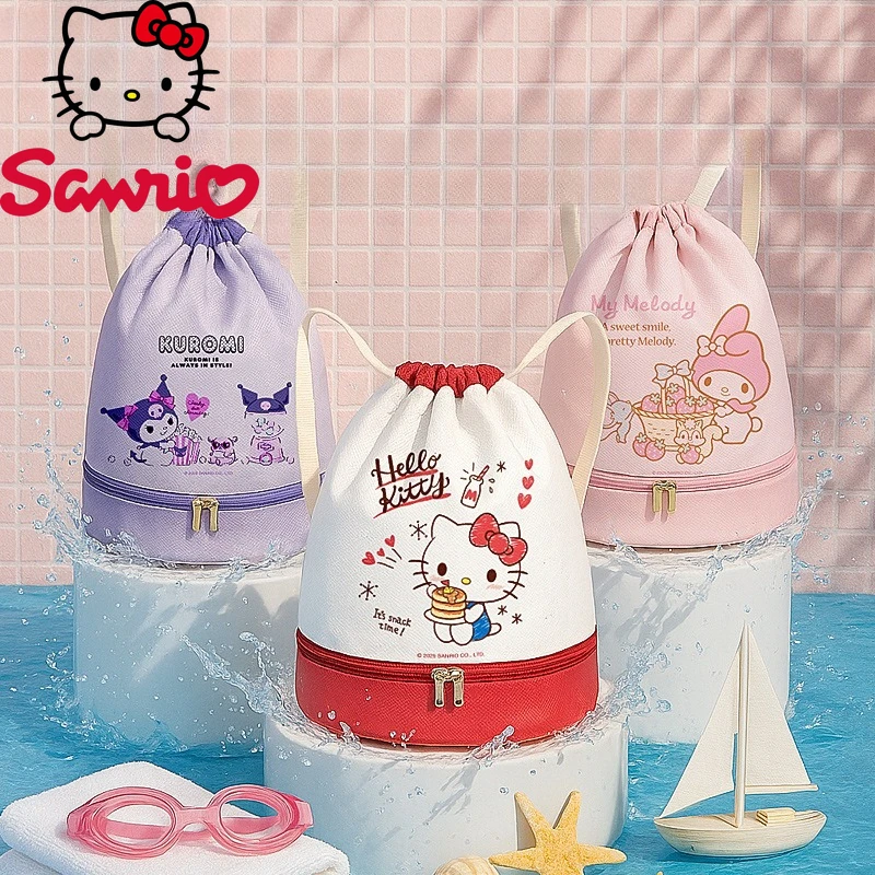 

New Toilet Storage Bag Fashionable High Quality Waterproof Backpack Cartoon Versatile Dry Wet Separation Storage Bag