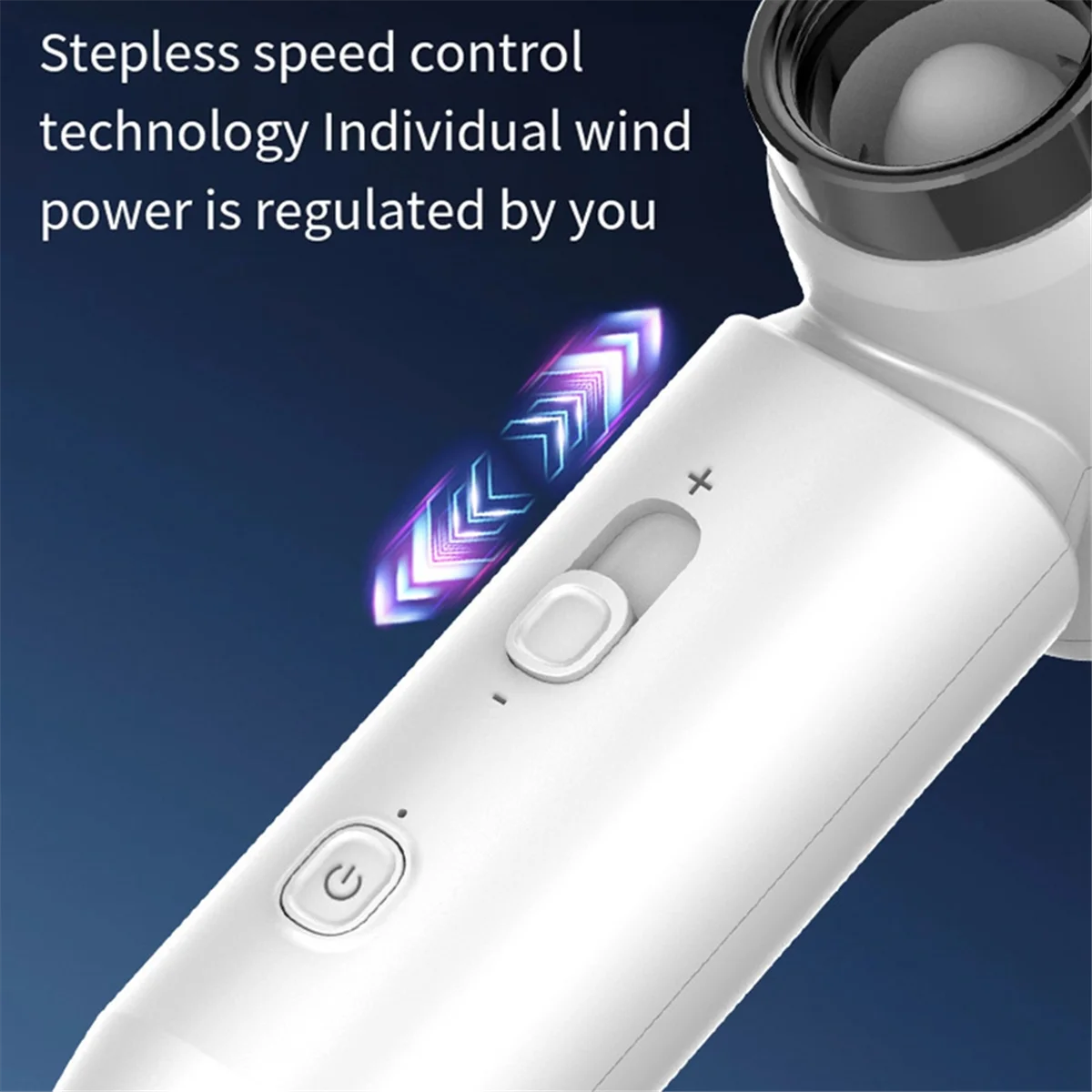 AD41-Turbo พัดลมกลางแจ้งมือถือพัดลมเทอร์โบ 80000RPM Infinitely ปรับความเร็วแบบพกพาความเร็วสูงรุนแรงพัดลมเทอร์โบ