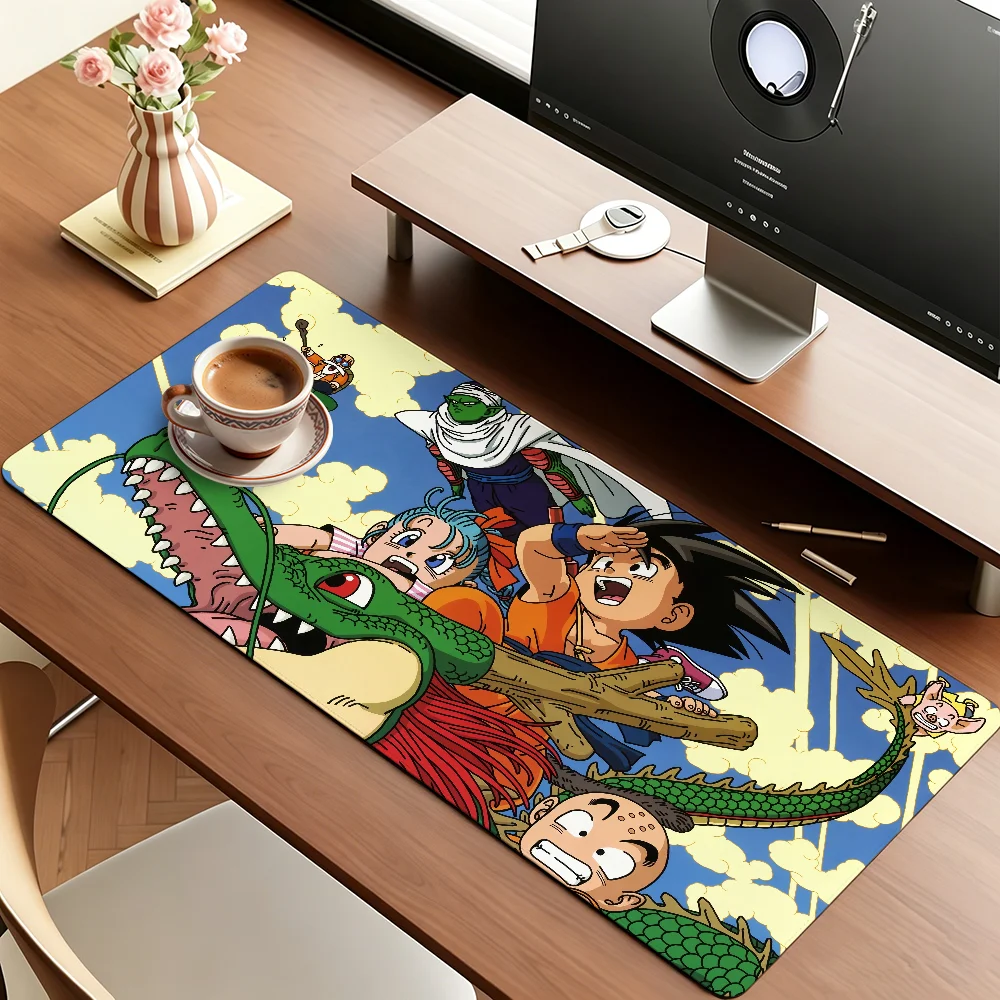 Anime D-Dragon S B-Ball Mouse Pad Large Non-Slip Waterproof Mat Stitched Edge Keyboard Pad for Gaming Daily Office