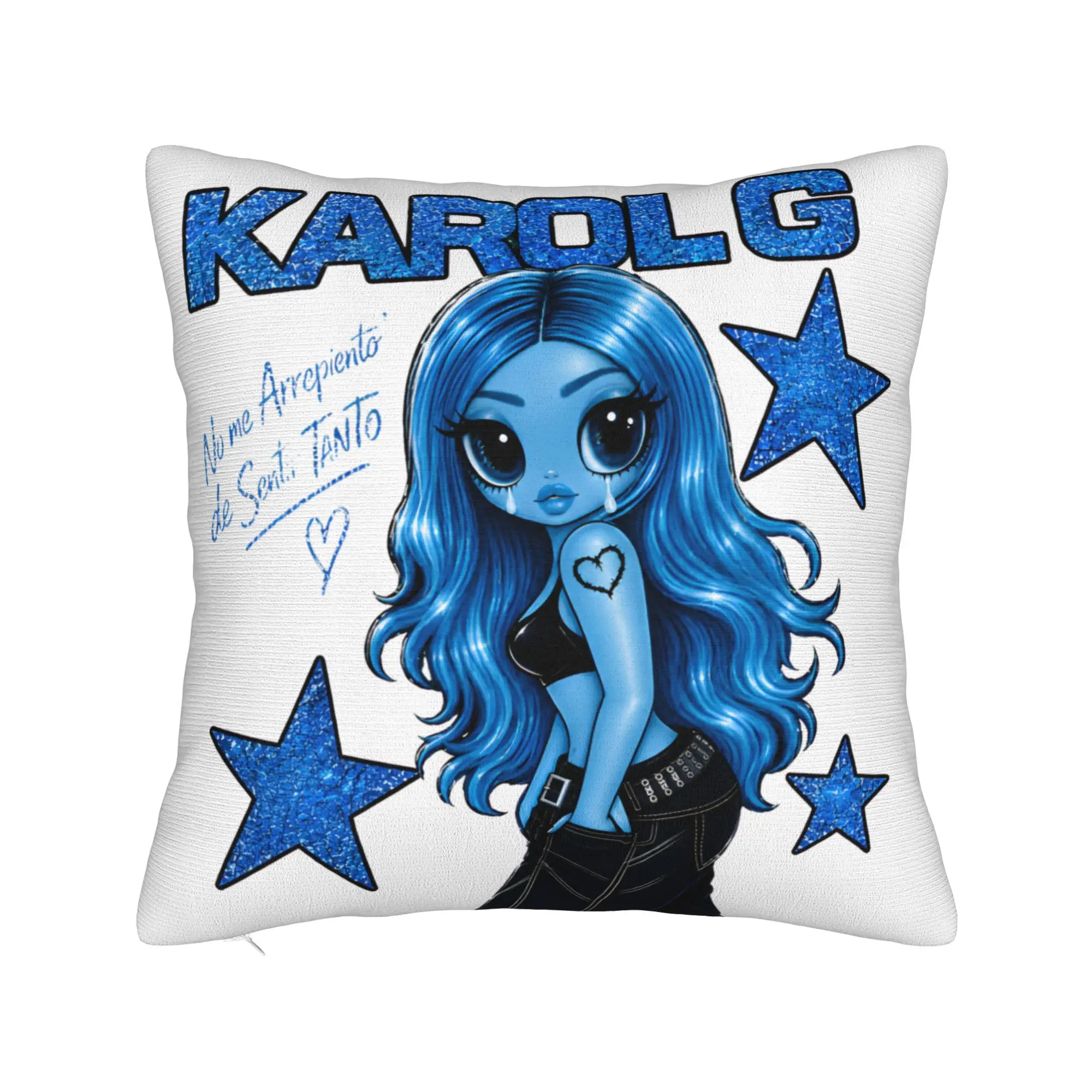 K-Karoled G NMADST New Album Pillow Cover Stuff Soft Cushion Cover Decorations  Throw Pillow Case Cover Bedroom Multi-Size