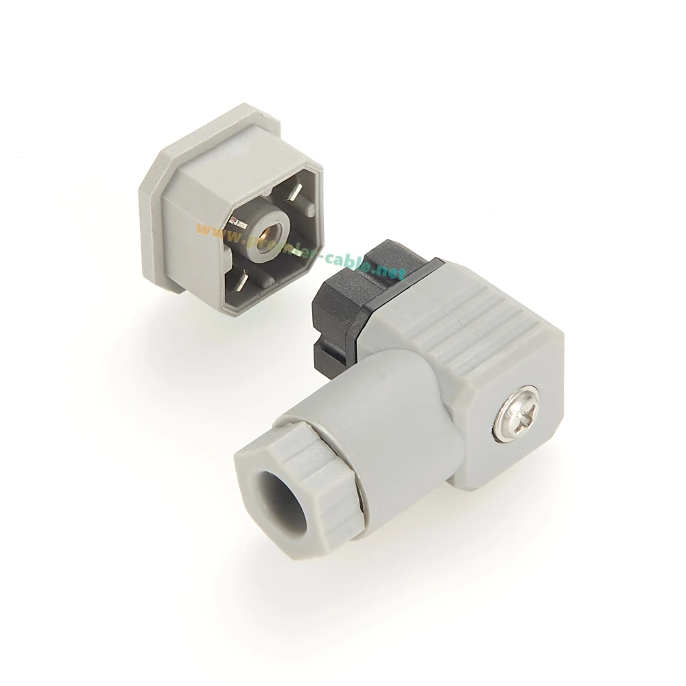10PCS Compatible Hirschmann G4A1M 931807106 931807300 Connector for Circuit Board IP65 DIN 43650 Solenoid Valve Plug Base
