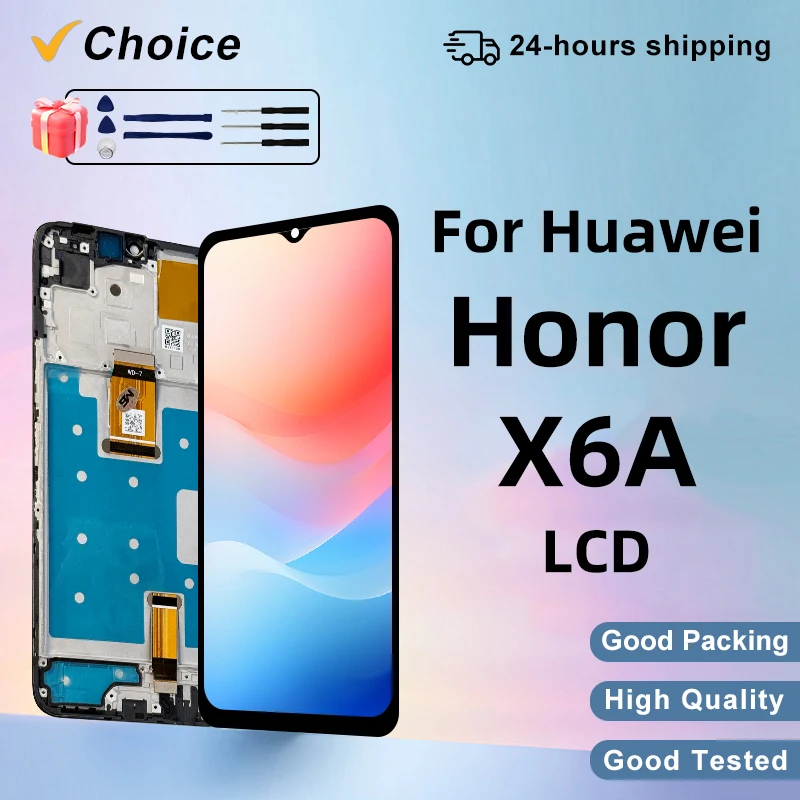 Wahl IPS Für Honor X6A LCD Display Digitizer Display Ersatzteile Für honor X6A WDY-LX1 Bildschirm Ersatz WDY-LX2 LCD