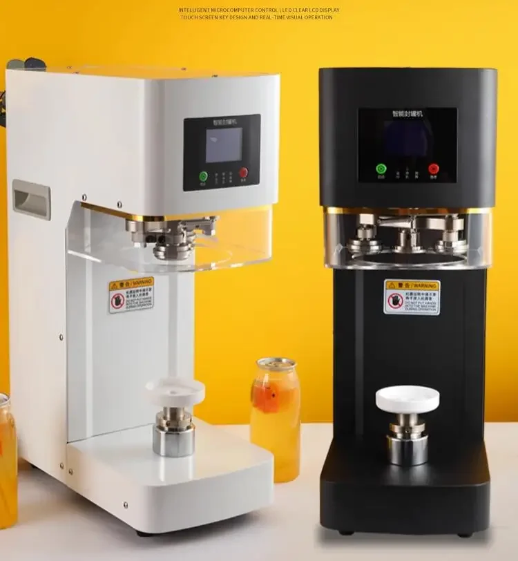 Automatic Can Sealing Machine, Non-Rotary Sealing Machine, PET Can, Beer Aluminum Can Beverage Can Commercial Food Sealing