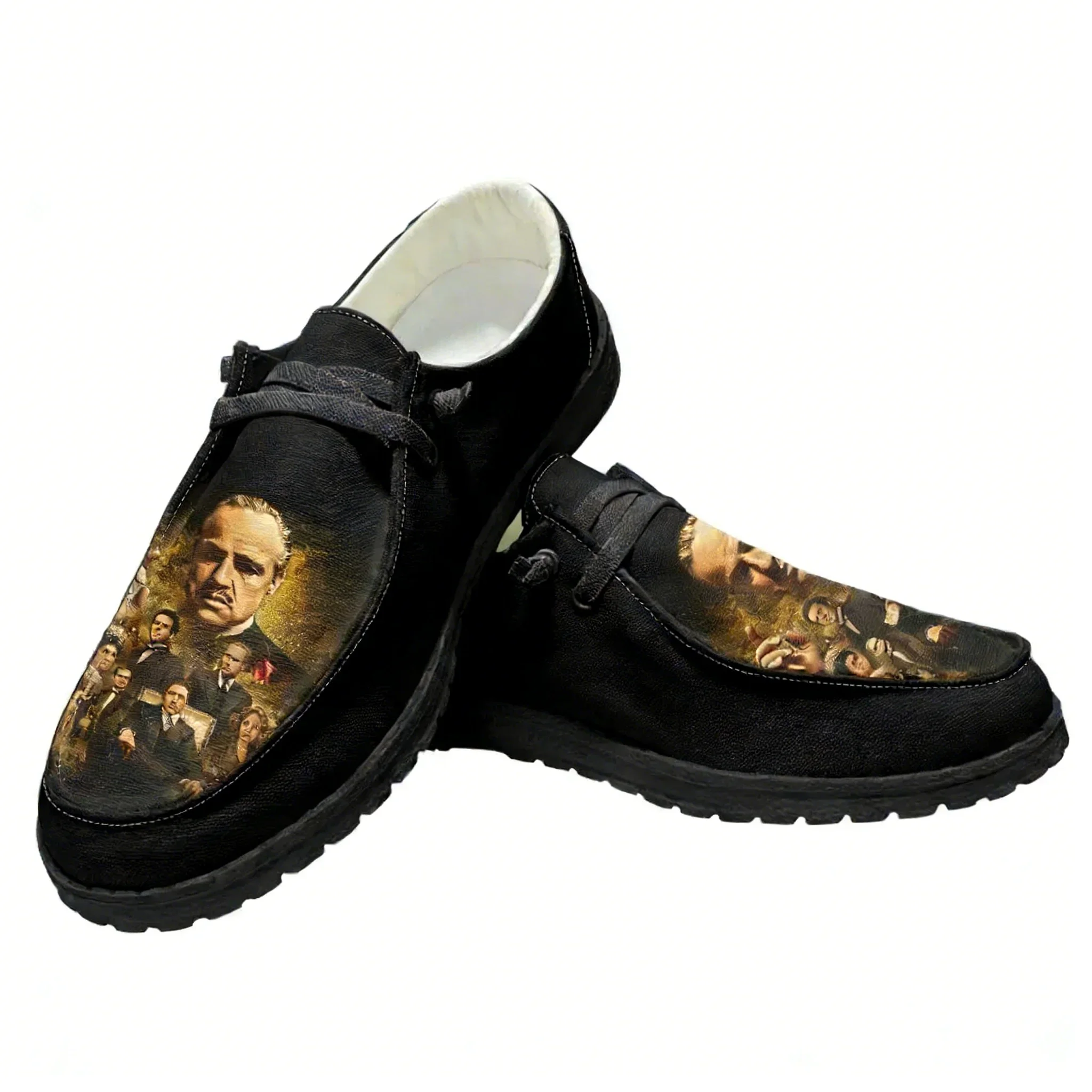 The Godfather Trilogy Casual Shoes Flat Shoe Men Woman Breathable Casual Outdoor Lightweight Footwear Couple Custom Made Shoe - view 4