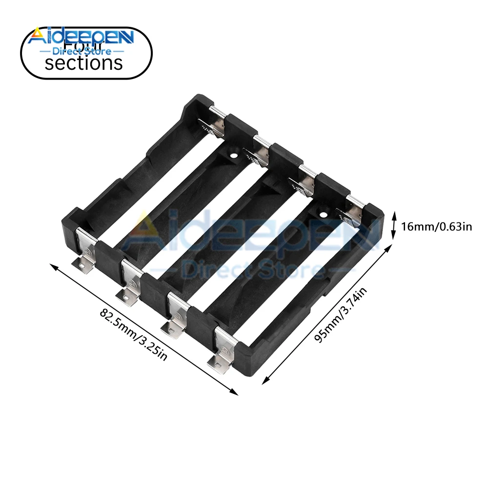1 шт. 21700 Держатель батареи SMD Батарейный ящик 1x 2x 3x 4x 21700 Коробка для хранения 21700 Держатель батареи Чехол для батареи SMT SMD