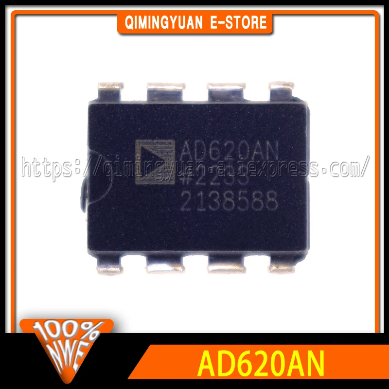 1~20PCS New Original AD620 AD620AN AD620ANZ DIP-8 In Stock