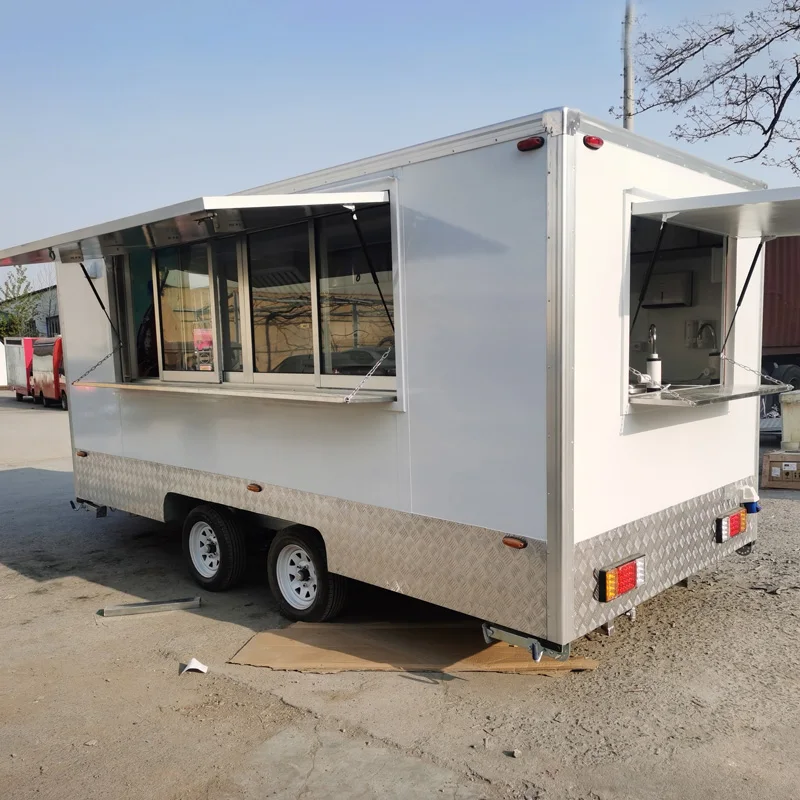 Mobile Restaurant Outdoor Vending Food Trailer