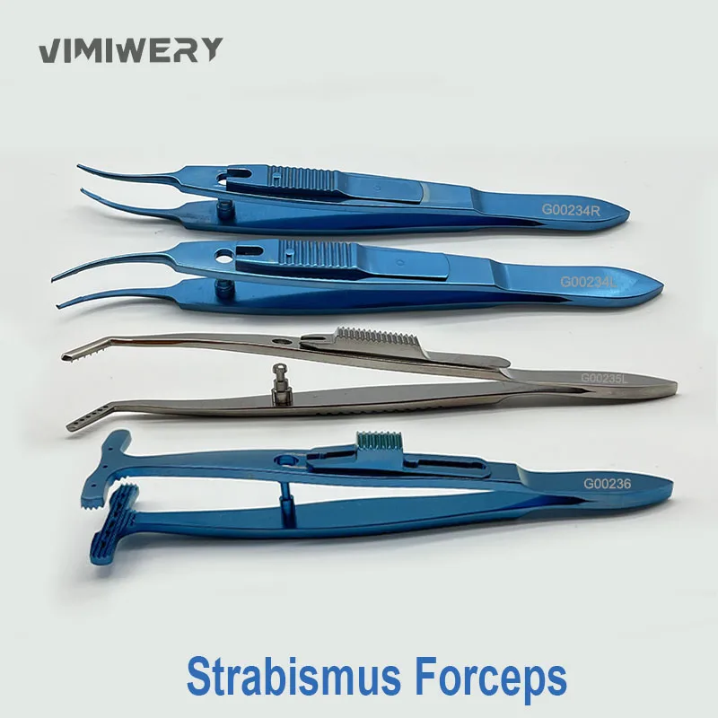 

Strabismus Forceps Moody Fixation Forceps Jameson Muscle Forceps Ophthalmic Surgical Instruments