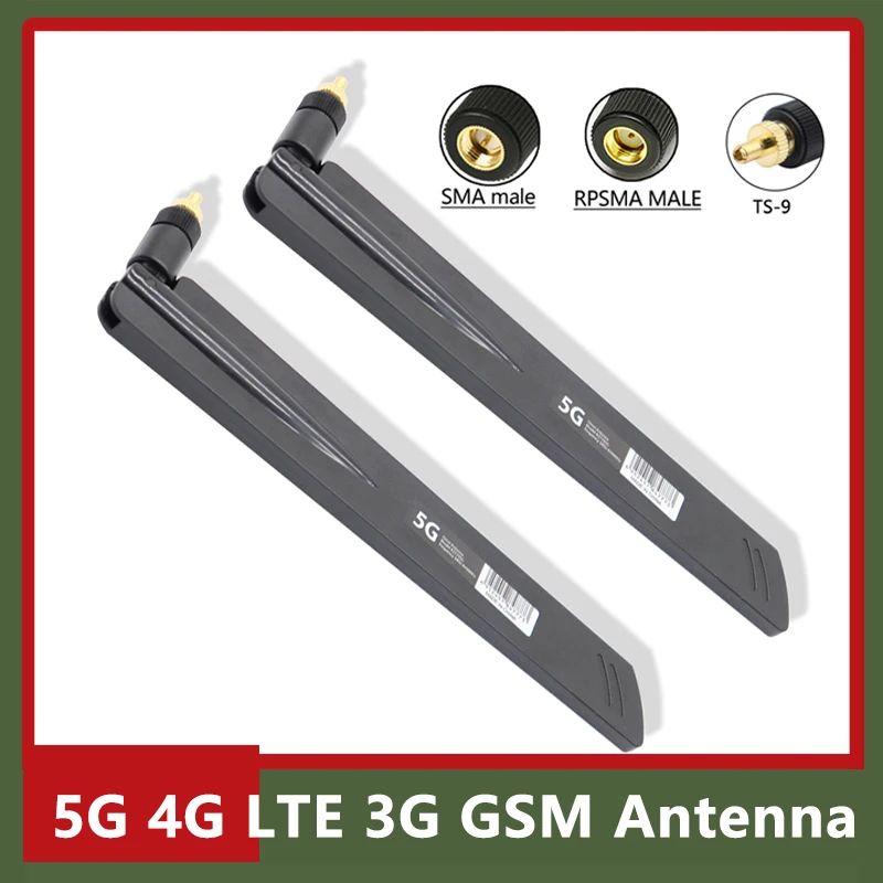 TS9 SMA 600-6000MHz 5G 4G LTE 3G Antena GSM o wysokim wzmocnieniu 18dBi Omni WiFi do karty WiFi Router Adapter Bezpieczeństwo Kamera IP