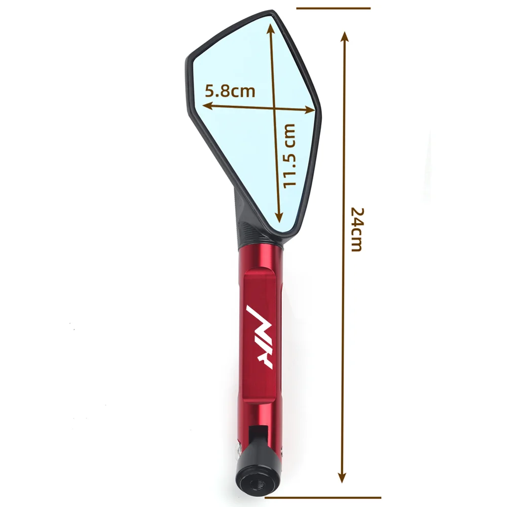 For CFMOTO NK Series NK300 150NK 300NK 400NK 650NK 800NK Universal Motorcycle mirror CNC side Rearview