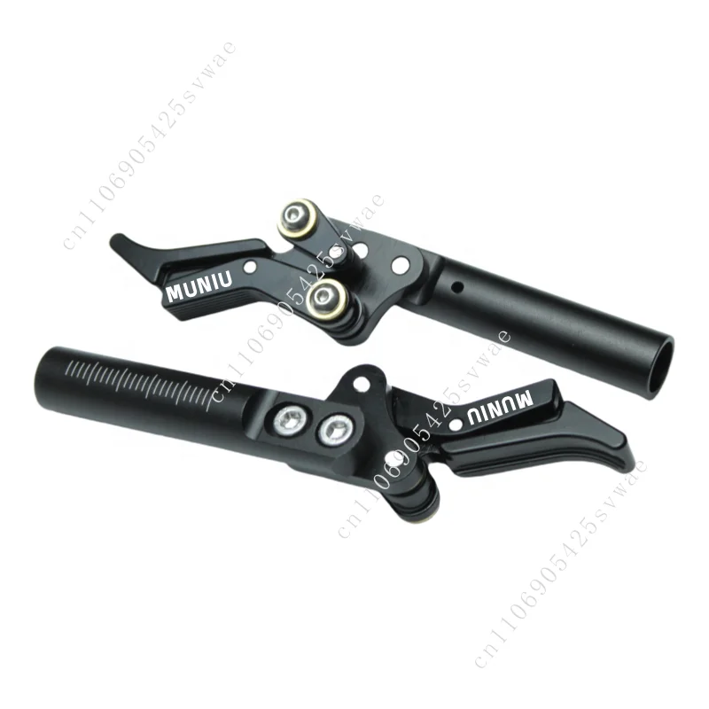 

High End Wheelchair Parts Handbrake Aluminum Alloy Brake for Manual Sports Wheelchair Rehabilitation Therapy Supplies