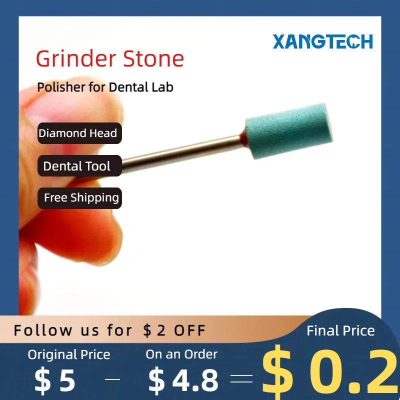 XANGTECH Polisher Ceramic Diamond Grinding Grinder Stones Head Quick Polishing Burs 500g Apply to Dental Lab Best Quality