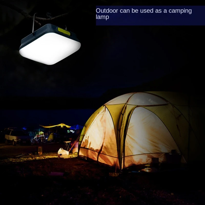 LED Camping Light USB Charging Portable Tent Lantern Emergency Flashlight Night Gear Dimming Outdoor Hiking