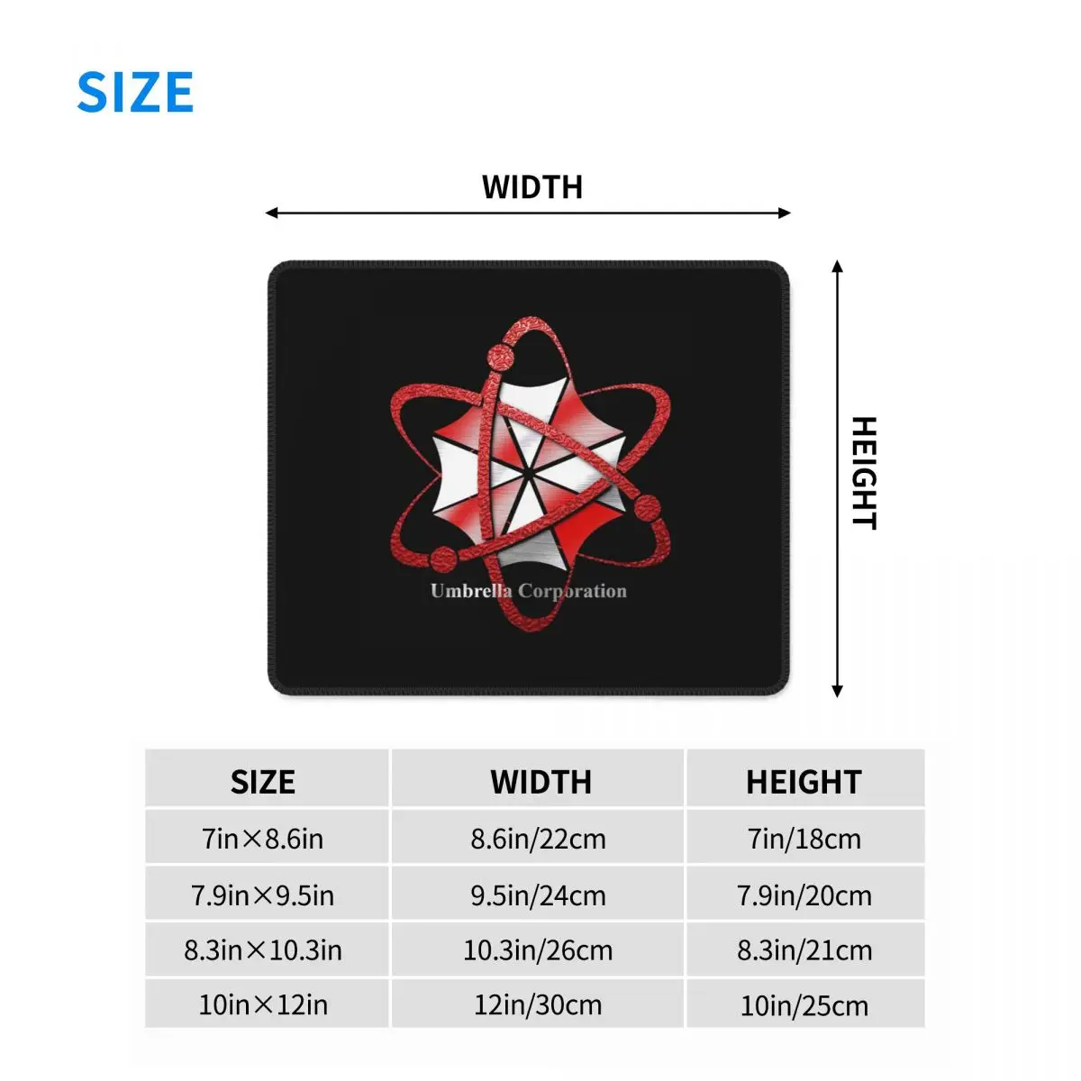 Multi-size Mouse Pad Umbrella  - Pc Gaming Umbrella ulasan dan harga