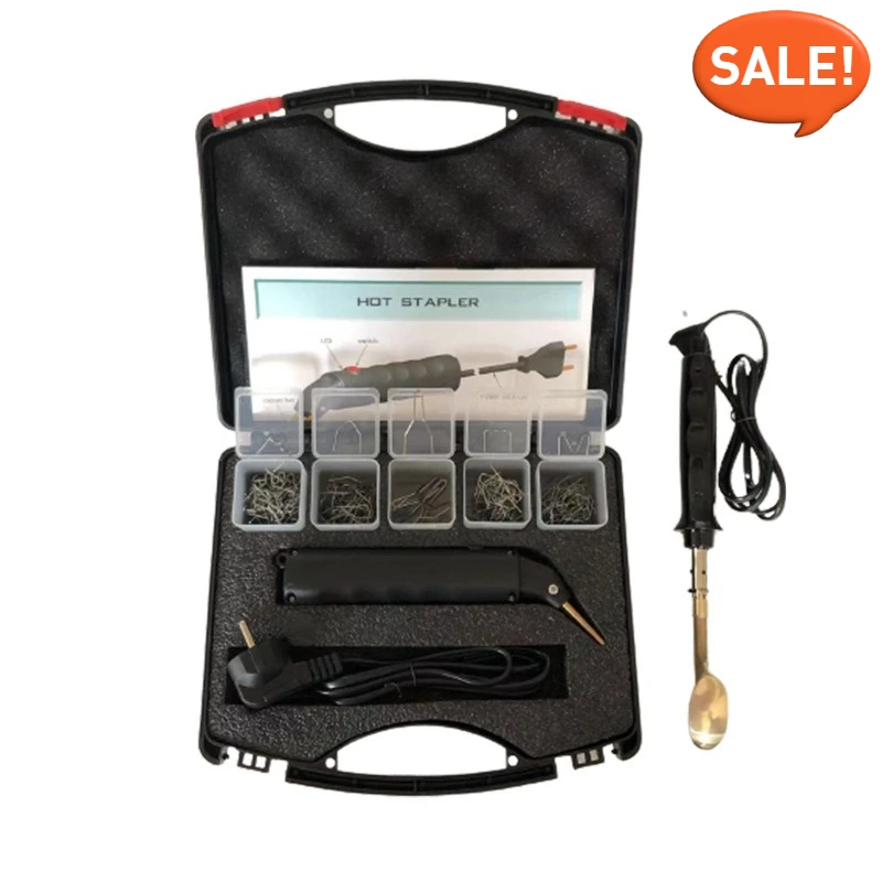 

EVE-01 Bumper Repair Machine - Plastic Welder for Car Bumper/Dash Crack Fix, Auto Body Dent Removal Tool with Hot Stapler Gun