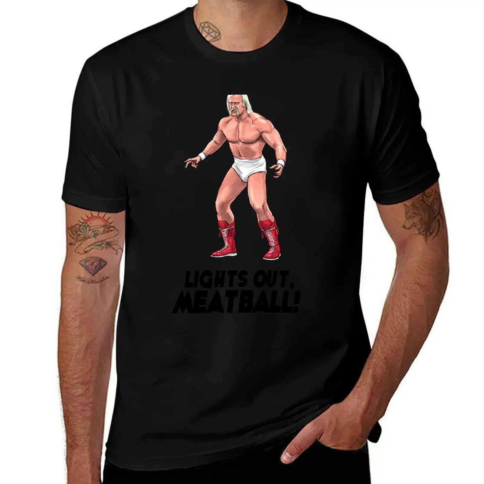Lights Out, Meatball! 1982 T-Shirt t shirts for man pack white T-Shirt