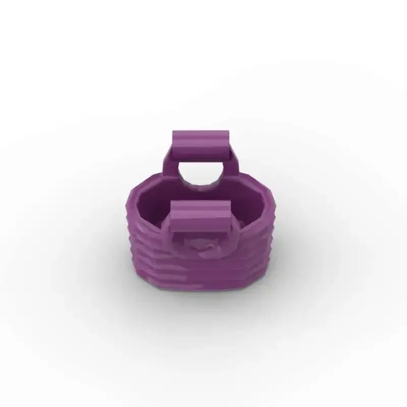 MOC 10 pièces Puzzle particules 93092 panier sac à main blocs de construction figurines sac à main partie briques bricolage noël enfant cadeaux livraison directe