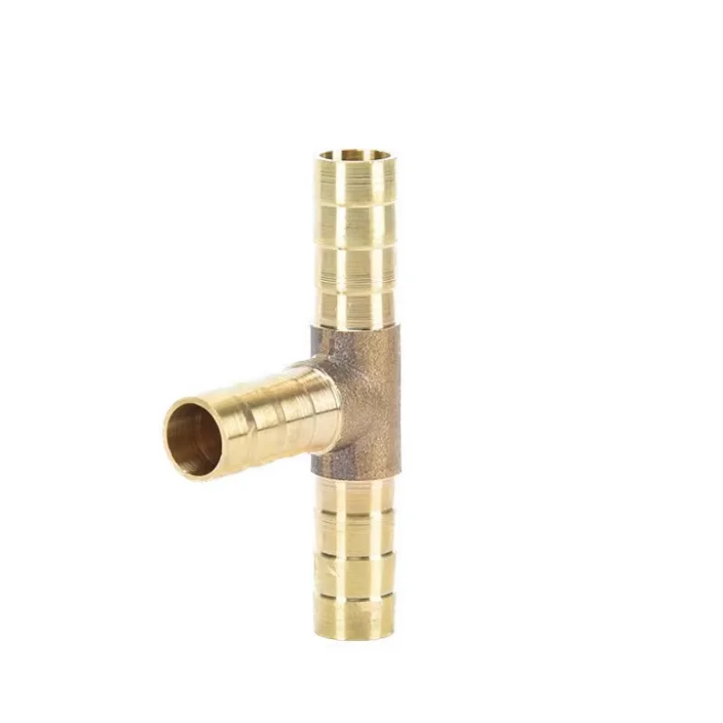 

4mm 6mm 8mm 10mm 12mm 14mm-25mm Tee Type Reducing Hose Barb Brass Barbed Tube Pipe Fitting Reducer Coupler Connector Adapte