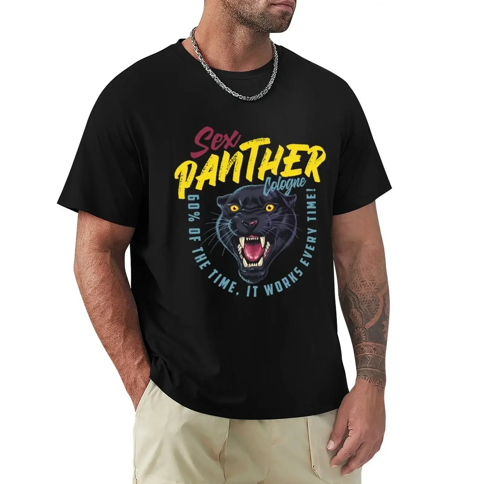 Sex Panther Cologne T-Shirt plus sizes man clothes customs design your own oversized t shirt mens tall t shirts