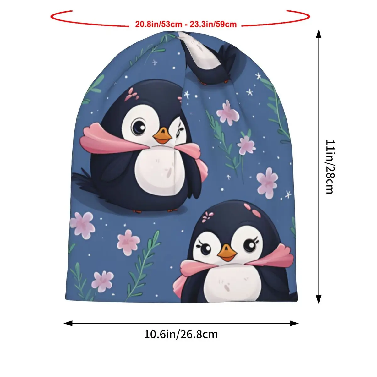 Penguin Beanies Caps Hat Fashion Bonnet Hats Men