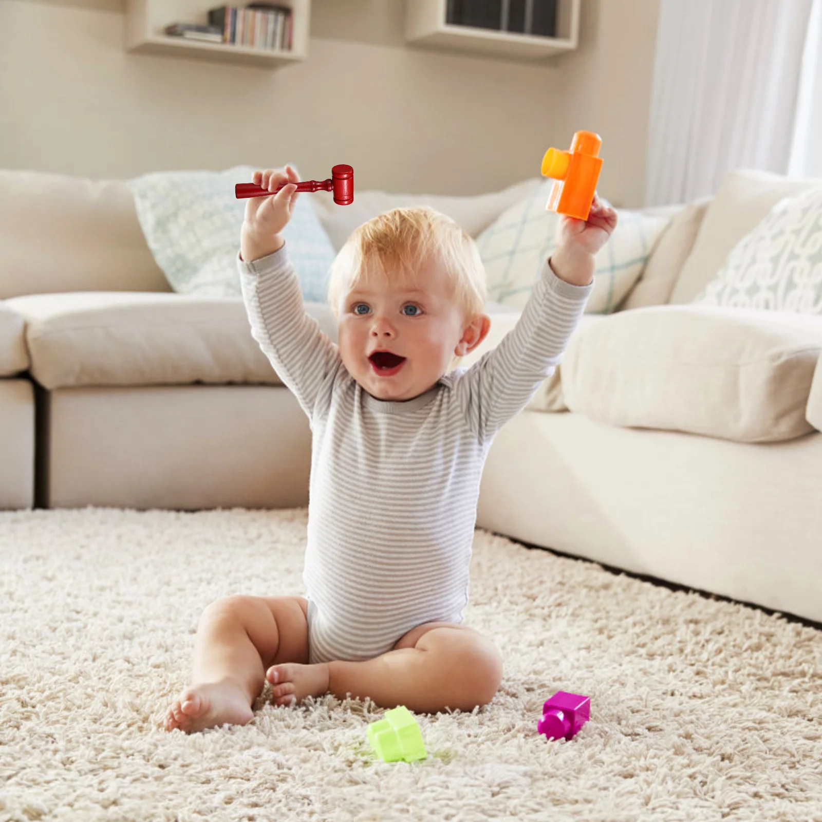 لعبة أطفال مطرقة خشبية صغيرة المطرقة العدالة الصوت اللعب مجموعة لعب الأدوار الدعائم لعبة تعليمية للبنين بنات الفصول الدراسية متعة هدية