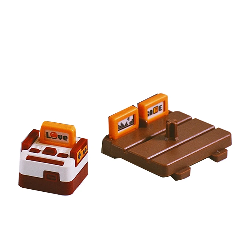 Classic Retro FC Famicom Keycaps Compatible Axle Switch Mechanical Keyboard for Cherry MX/Cross Column Axle/Compatible