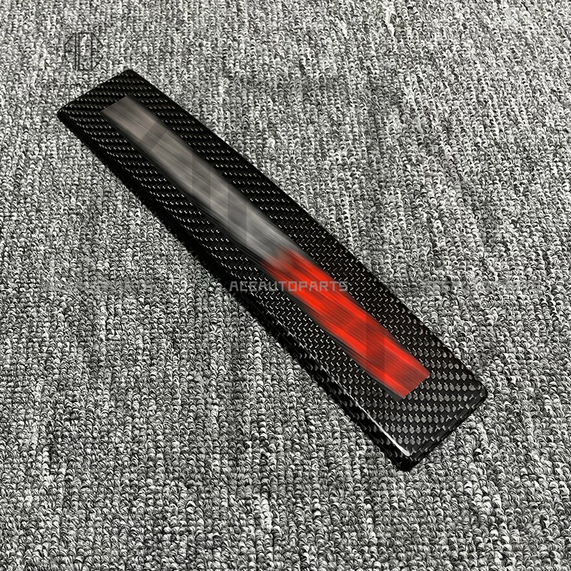 W464 W463A G Wagon B800 Style Dry Carbon Fibe Engine Bay Logo Emblem For Benz G Class S63 E63 G63 GLS GLC GLB GLE CLS AMG Series